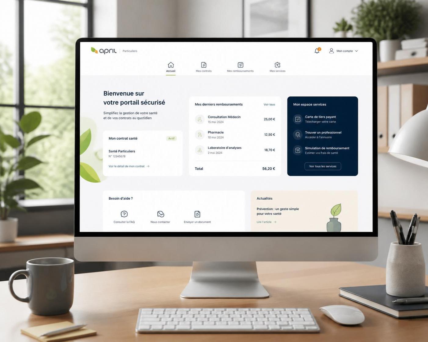 découvrez notre guide pratique pour accéder facilement à votre espace client april et profitez d'une gestion simplifiée de vos contrats et services en ligne.