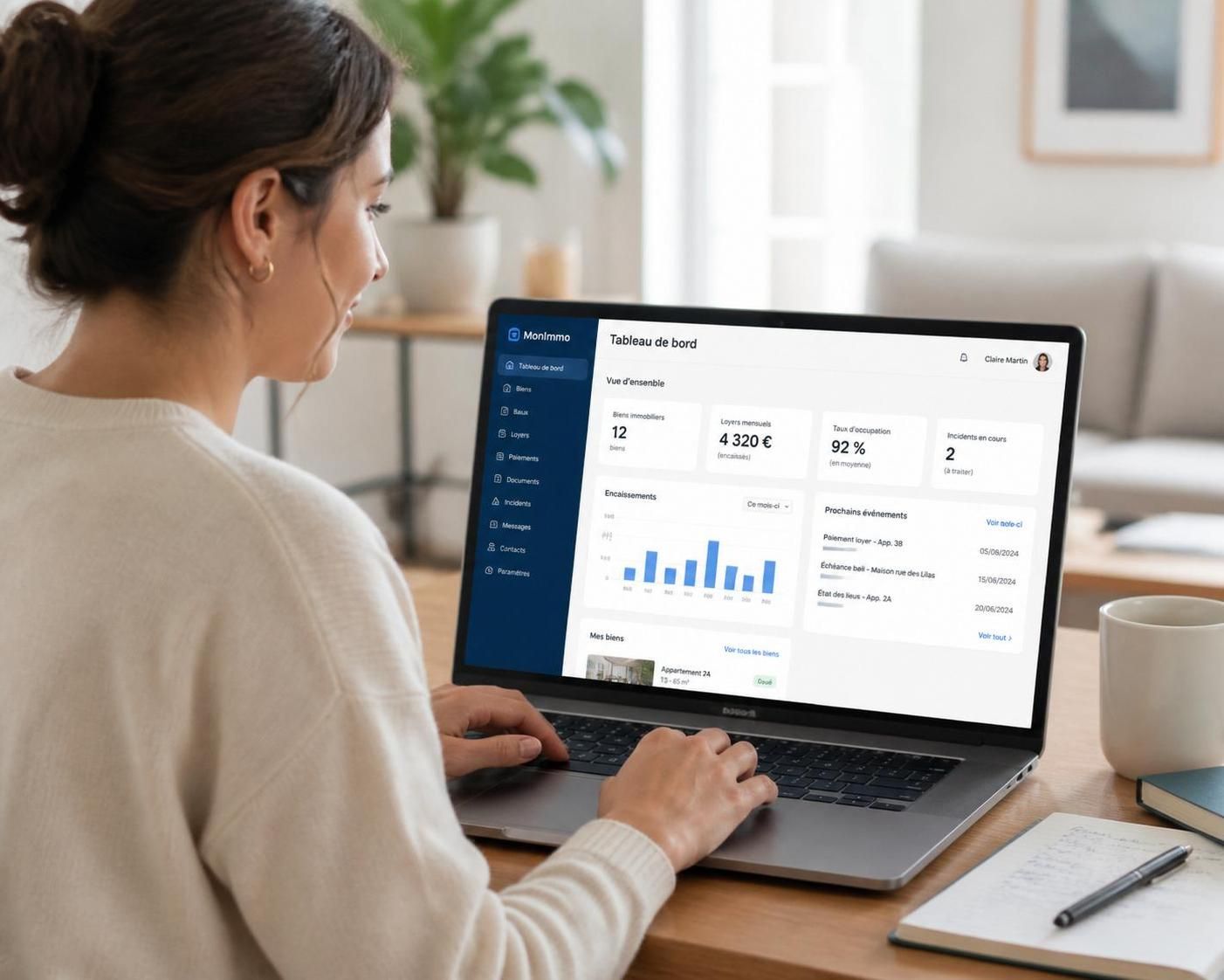 bailfacile vous propose une gestion locative en ligne simple et efficace, pour gérer vos biens immobiliers sereinement et sans tracas.
